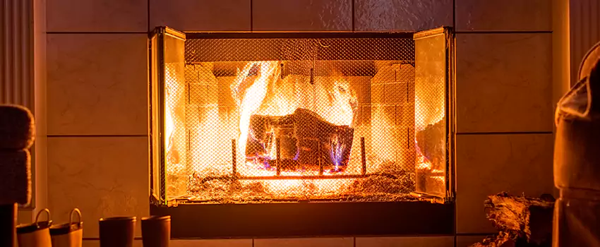 Mendota Hearth Landscape Fireplace Installation in Hialeah Gardens, Florida