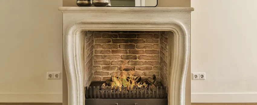 Vintage-style Fireplace Redesign in Hialeah Gardens, Florida
