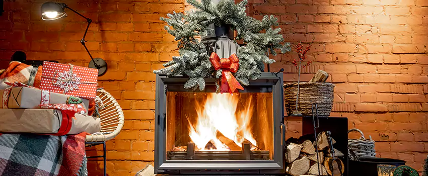 Travis Industries Linear Gas Fireplace Installation in Hialeah Gardens, Florida