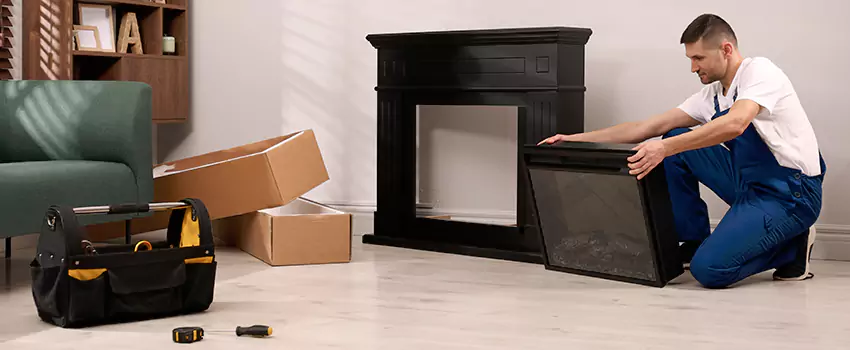 Old Rusted Metal Fireplace Repair And Replacement in Hialeah Gardens, FL